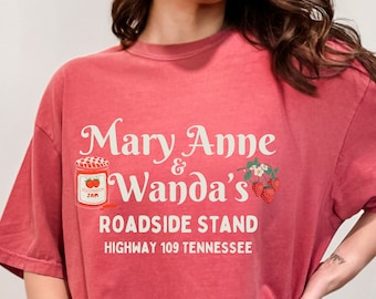 Comfort Colors Mary Anne und Wandas Roadside Stand T-Shirt für Frauen 90er Jahre Country Best Friends Shirts Frauen des Country Shirt Country Concert