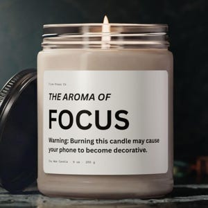 Entrepreneur Candle, Funny Business Owner Gift, Founder Soy Wax Candle
