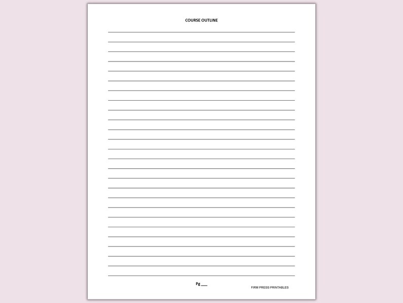 law school notebook
