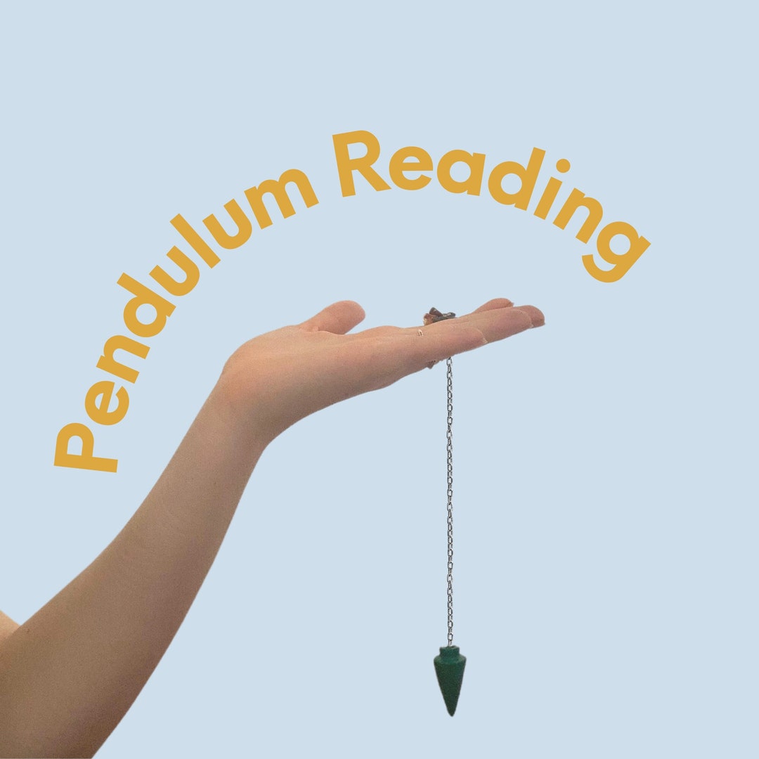 Yes or No Pendulum Reading Spiritual Focus Etsy