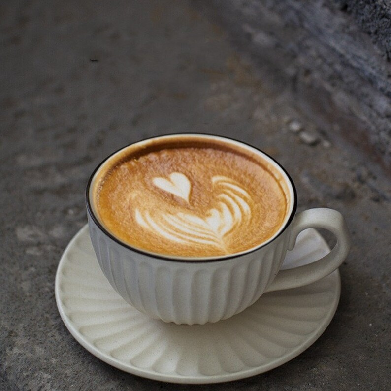 Latte Coffee Cups Latte Art Cups Flat White Coffee Cups Etsy Canada