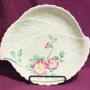 Majolica Leaf Plate by Carlton Ware