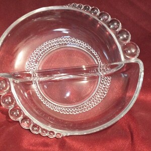 Duncan & Miller Teardrop Divided Nut Dish