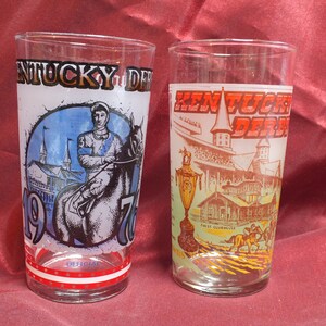 1976 and 1978 Kentucky Derby Mint Julep Glasses