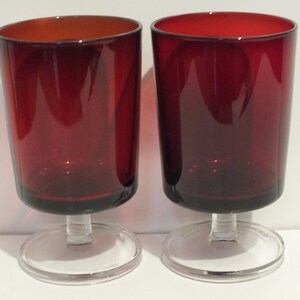 Luminarc Ruby Cocktail Glasses (2)