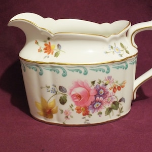 Syrup Pitcher - Royal Crown Derby &quot;Derby Posies&quot;