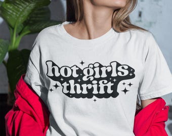 Hot Girls Thrift SVG PNG File Digital Download