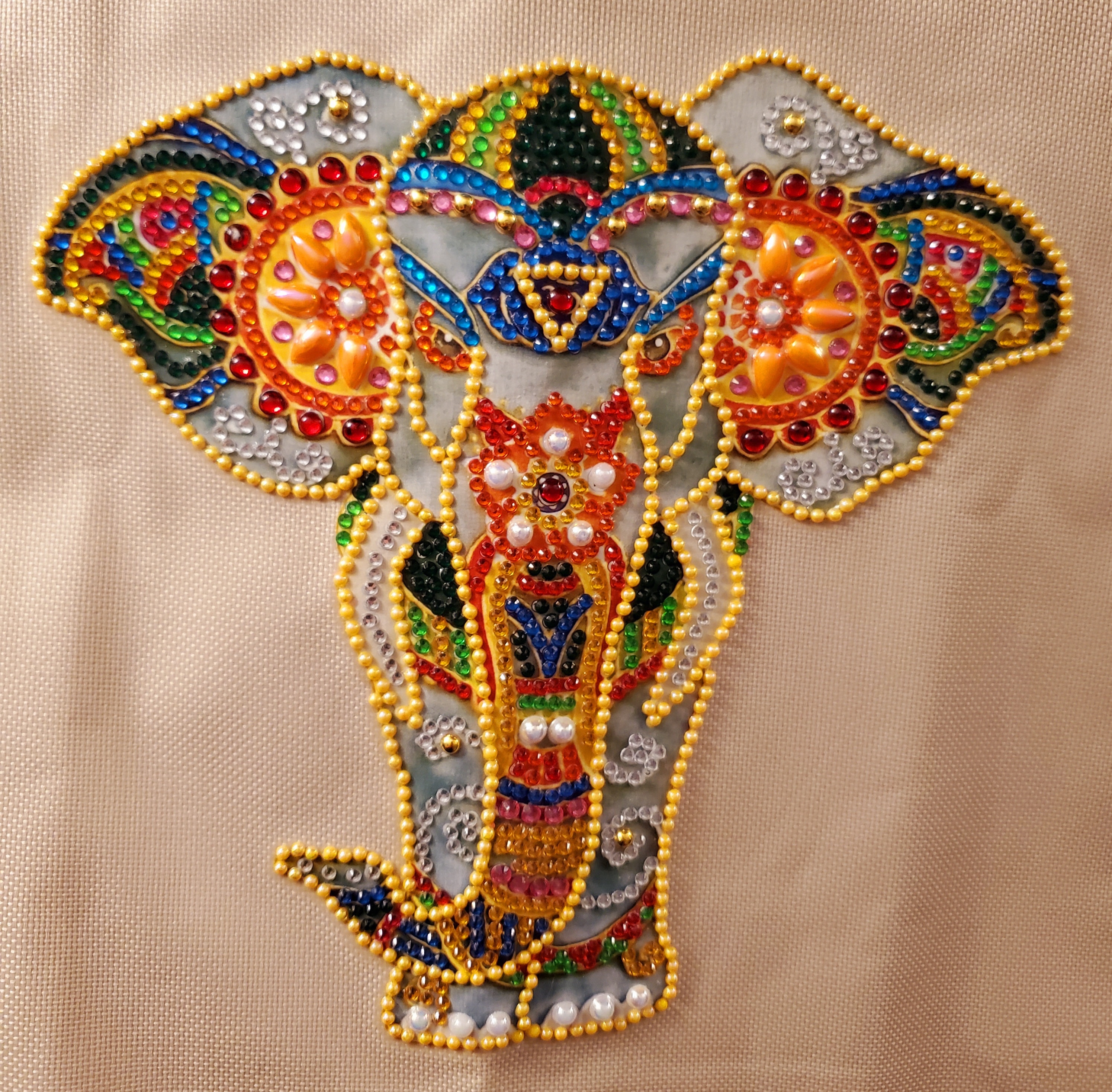 Mosaic Elephant Tote Bag - Etsy