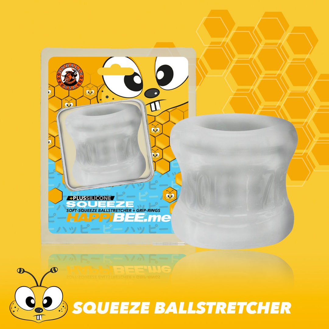 Happibee.me X Oxballs Squeeze plus Silicone Ball Stretcher Etsy