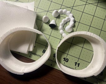 Fursuit eyes and teeth set