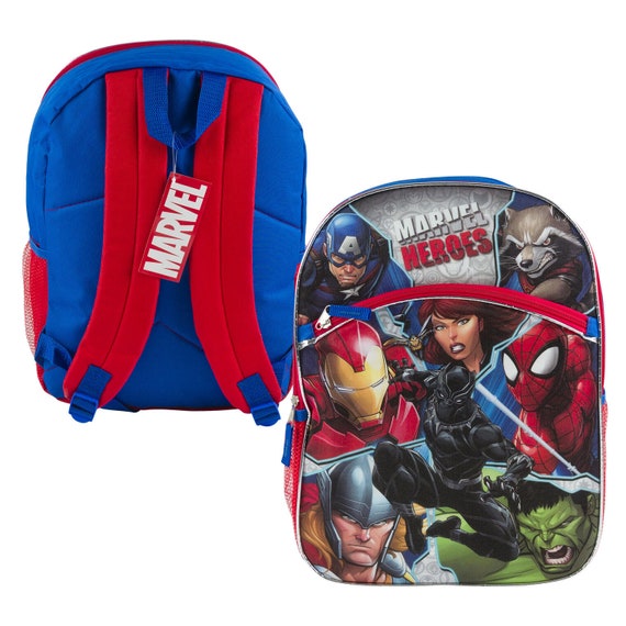 Personalized Marvel Hero Avengers 16 Large School Backpack Etsy
