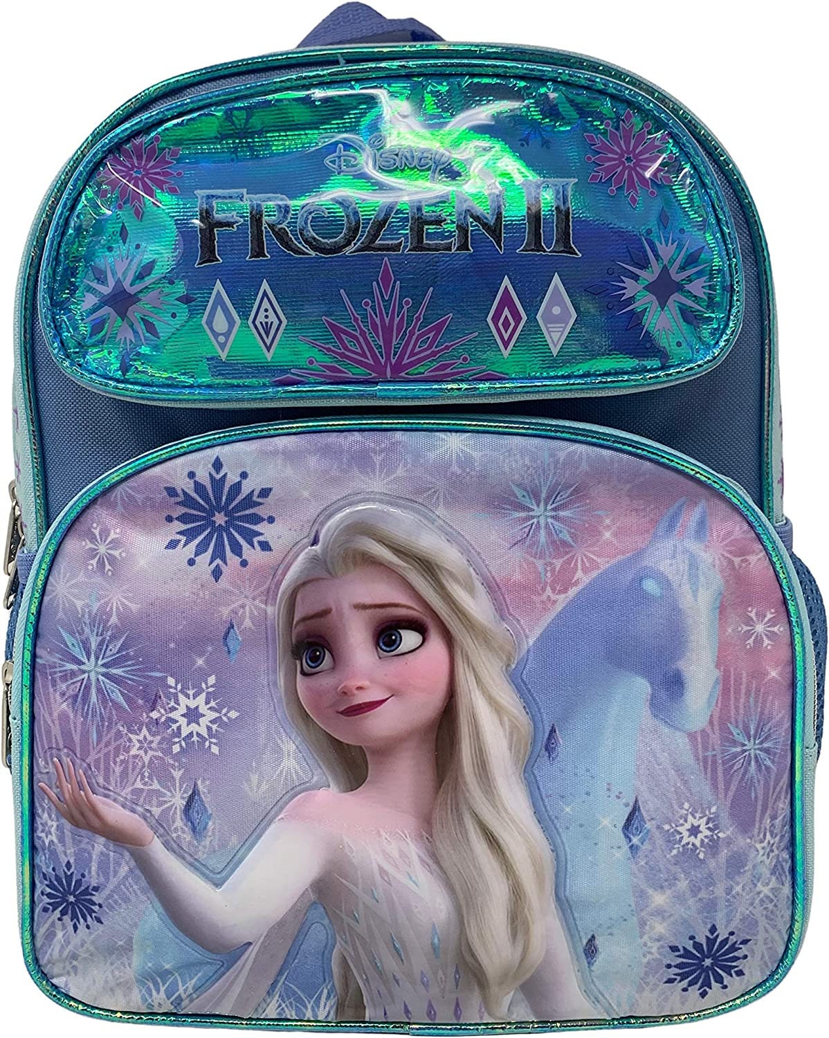 Personalized Frozen Anna & Elsa 3D Face Insulated Lunch Bag 