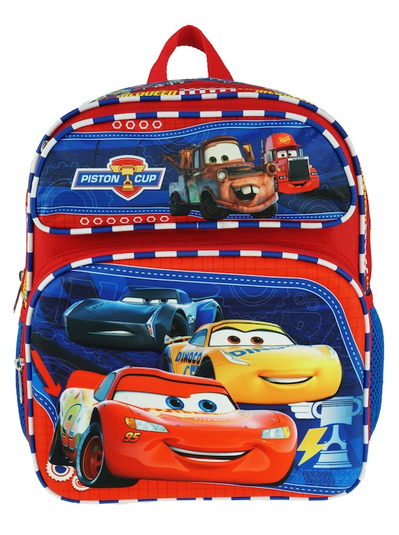 Personalized Disney Cars 12 Small 3D Shape School Backpack Etsy