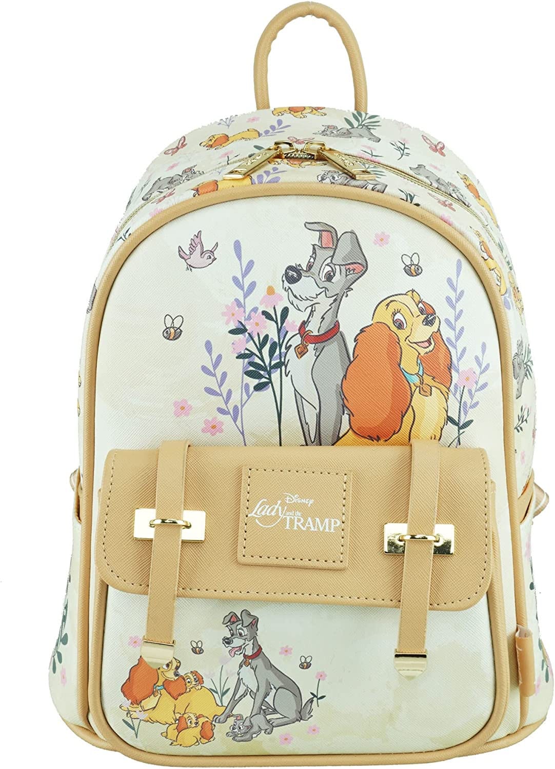 Disney Loungefly Backpack Bag - Stitch Costume Print Nylon Backpack