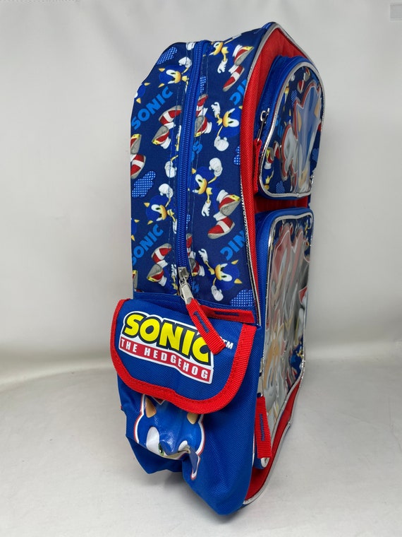 Shadow The Hedgehog Backpack Book Bag 16 x 11  SEGA Sonic