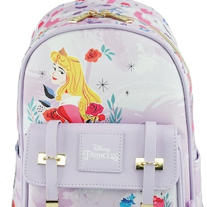 Loungefly Stained Glass Sleeping Aurora Beauty Mini Backpack Exclusive