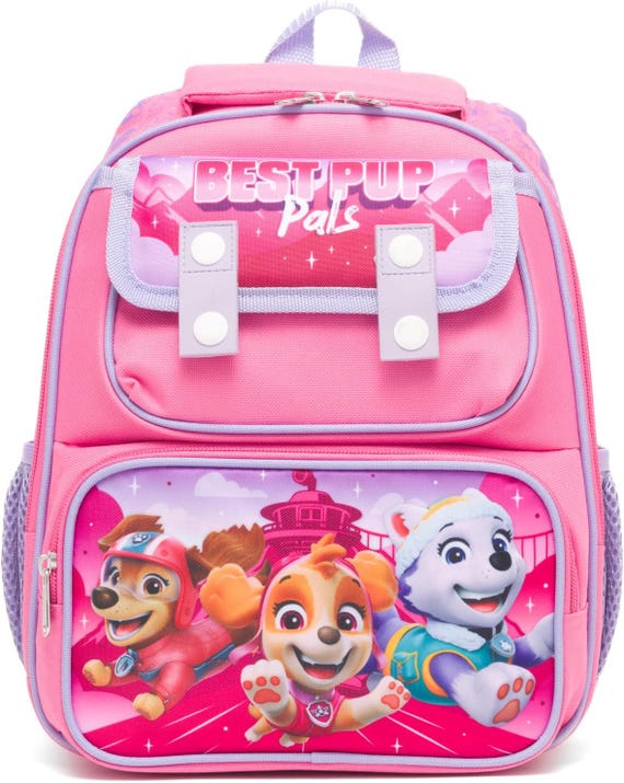 Personalized Ruz Paw Patrol 12 Inch Pre school Backpack With Padded Back and Adjustable Straps Etsy