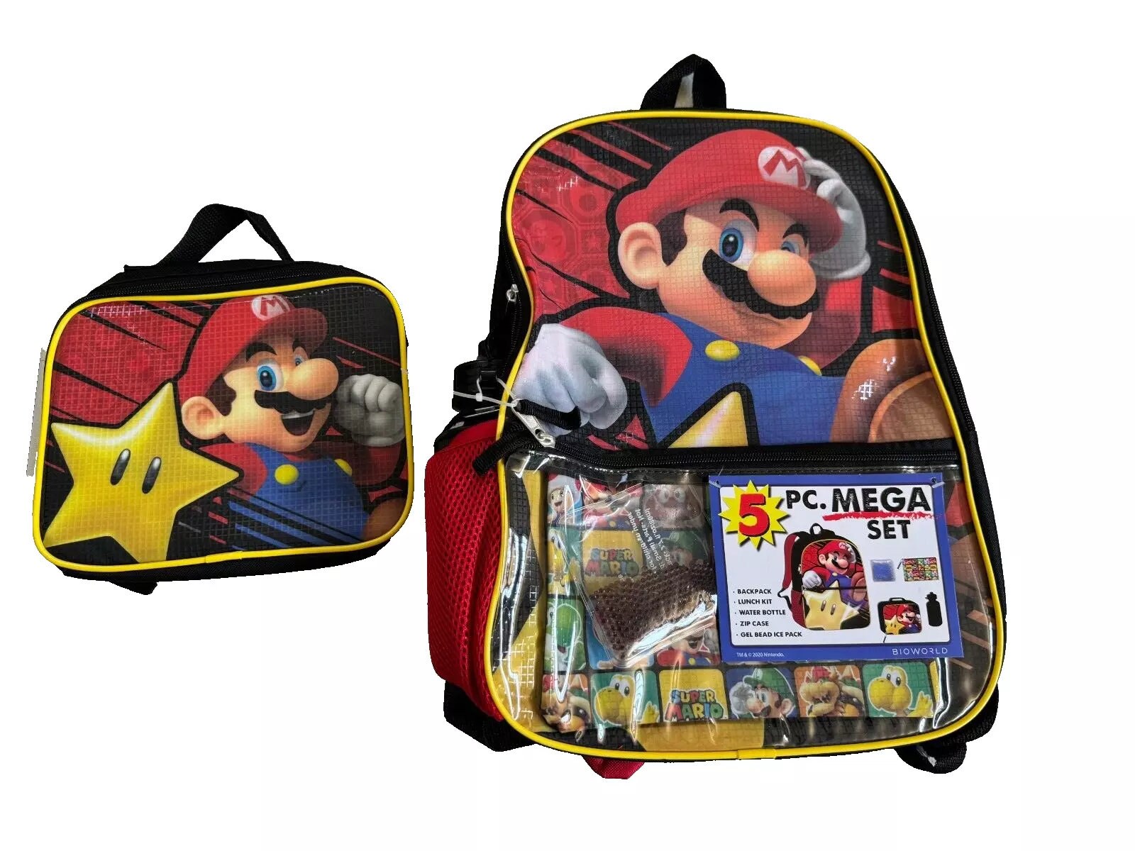 Mario bookbag best sale