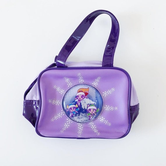 Vintage the Powerpuff Girls Purple Mini Purse American Vintage