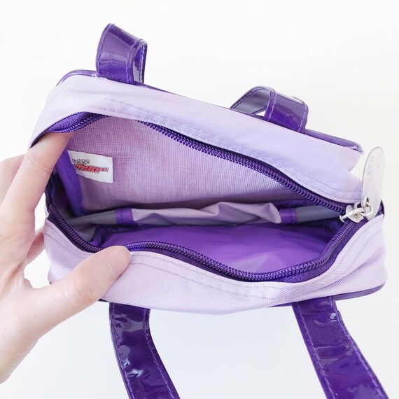 Vintage The Powerpuff Girls Purple Mini Purse / A… - image 3