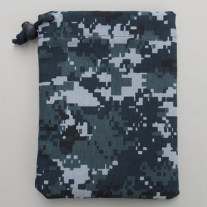 Navy Camo Dice Bag