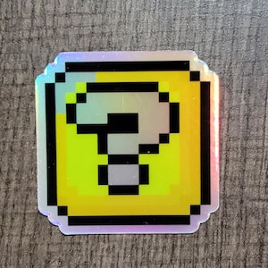 Mystery Box Holographic Sticker