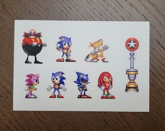 Hedgehog and Friends Sticker Sheet