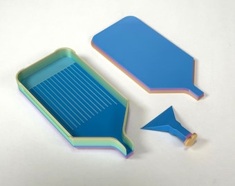 Multi Color Standard Diamond Tray for Diamond Art WASHI shelf Lid and Stopper tool 3D printed Diamond Painting Tray for drills and dots