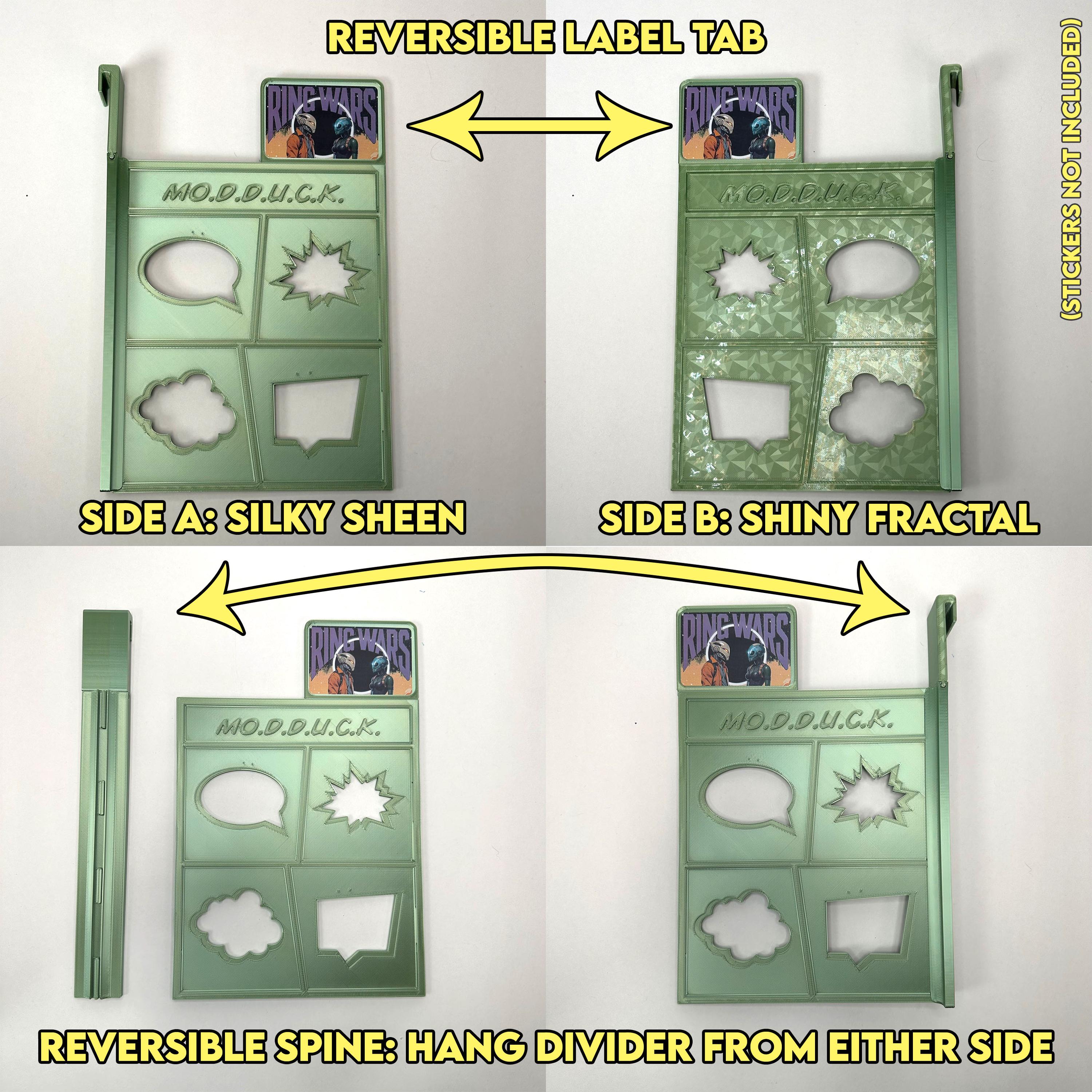 Modular Comic Book Divider, Customizable for Short or Long Box to ...