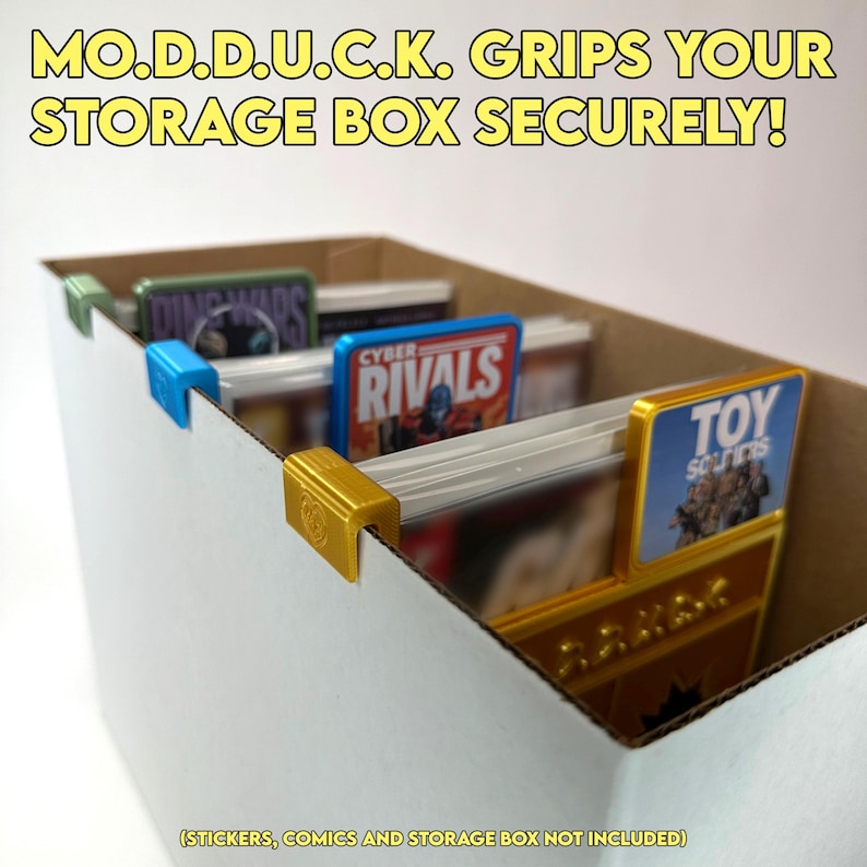 Modular Comic Book Divider, Customizable for Short or Long Box to ...