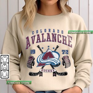 Old Time Hockey Causeway Collection Colorado Avalanche Hoodies Sweatshirt