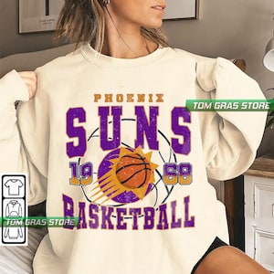 Phoenix Suns Heather Crewneck