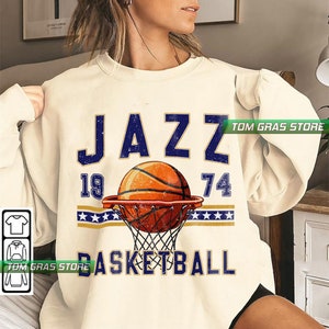 Unisex Vintage Adidas Utah Jazz Jersey - The Vintage Twin