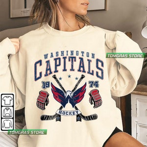 Washington Capitals NHL I'm A Difference Making Student Caring Hockey  Loving Kinda Teacher Women's V-Neck T-Shirt