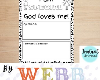 Sono speciale, Dio mi ama!