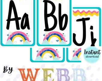 Arcobaleno ABC e 123 piccoli poster