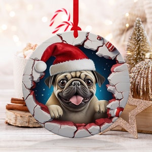 Sublimation Christmas Ornaments design downloads, breakthrough Christmas ornaments, Christmas Ornament Sublimation, Dog Ornament PNG