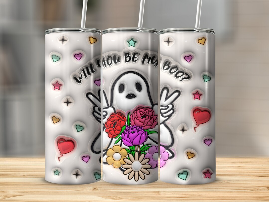 Valentine 20 Oz Tumbler Wrap, Valentine Tumbler Design, Sublimation