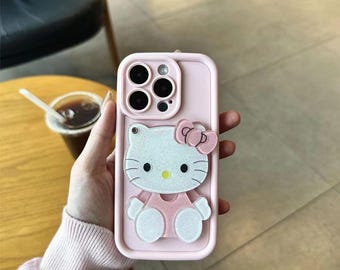 Custom Phone Case, Cute Phone Case, Aesthetic Phone Case, Kawaii Phone Case, Collage Phone Case, Kitty, Cat Phone Case