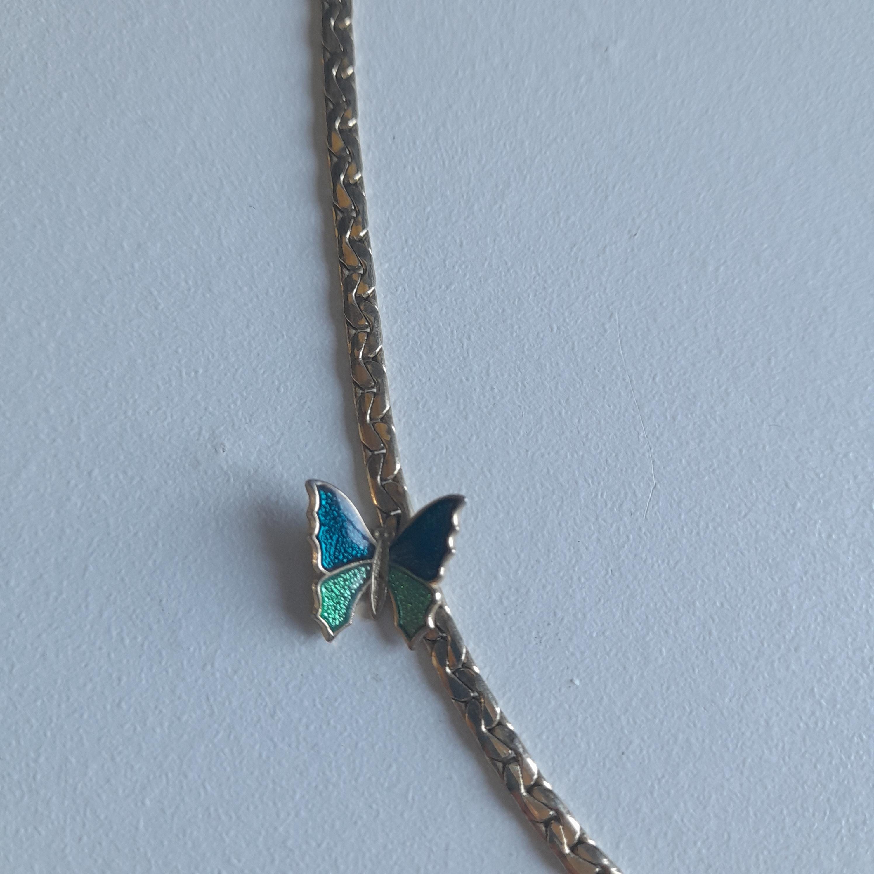 Vintage Avon Gold Tone Butterfly Choker Necklace - Etsy