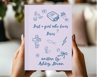 Christliches Teen Geschenk, personalisiertes Gebetstagebuch, christliches Dankbarkeitsbuch, Ostergeschenk Jugendliche