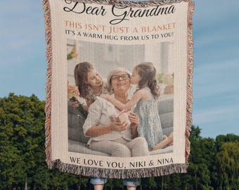 Grandma Custom Blanket Gift