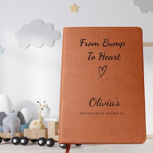 Personalized Pregnancy Journal Gift, New Mom Pregnancy journal, Personalized Pregnancy Memory Book , Planner Diary Gift, Expecting Mom Gift