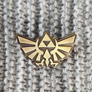 Legend of Zelda Triforce - metalen reversspeld