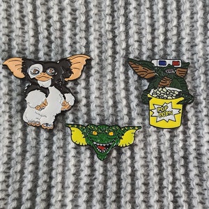 Gremlins Gizmo - 80s - Metal Enamel Lapel Pin