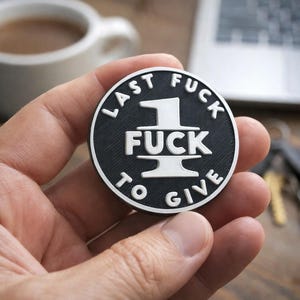 Última F para dar - Moneda de regalo de broma divertida