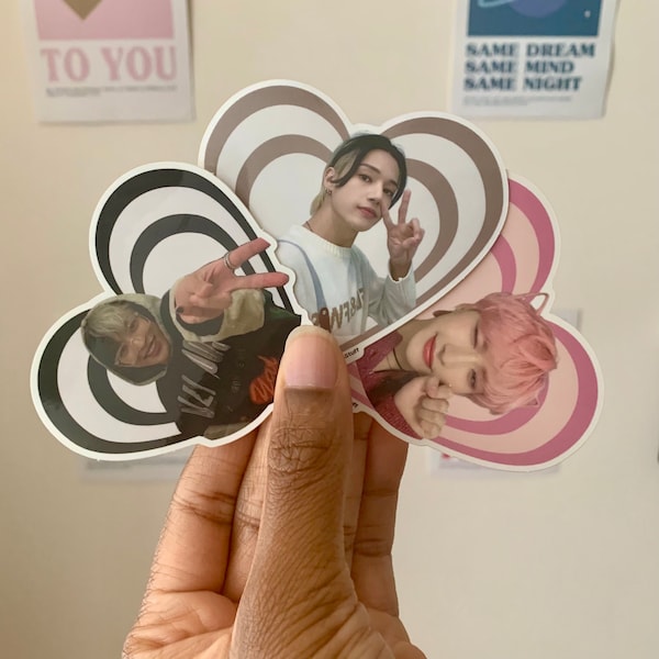 Idol Bias Heart | Ateez Kpop Sticker