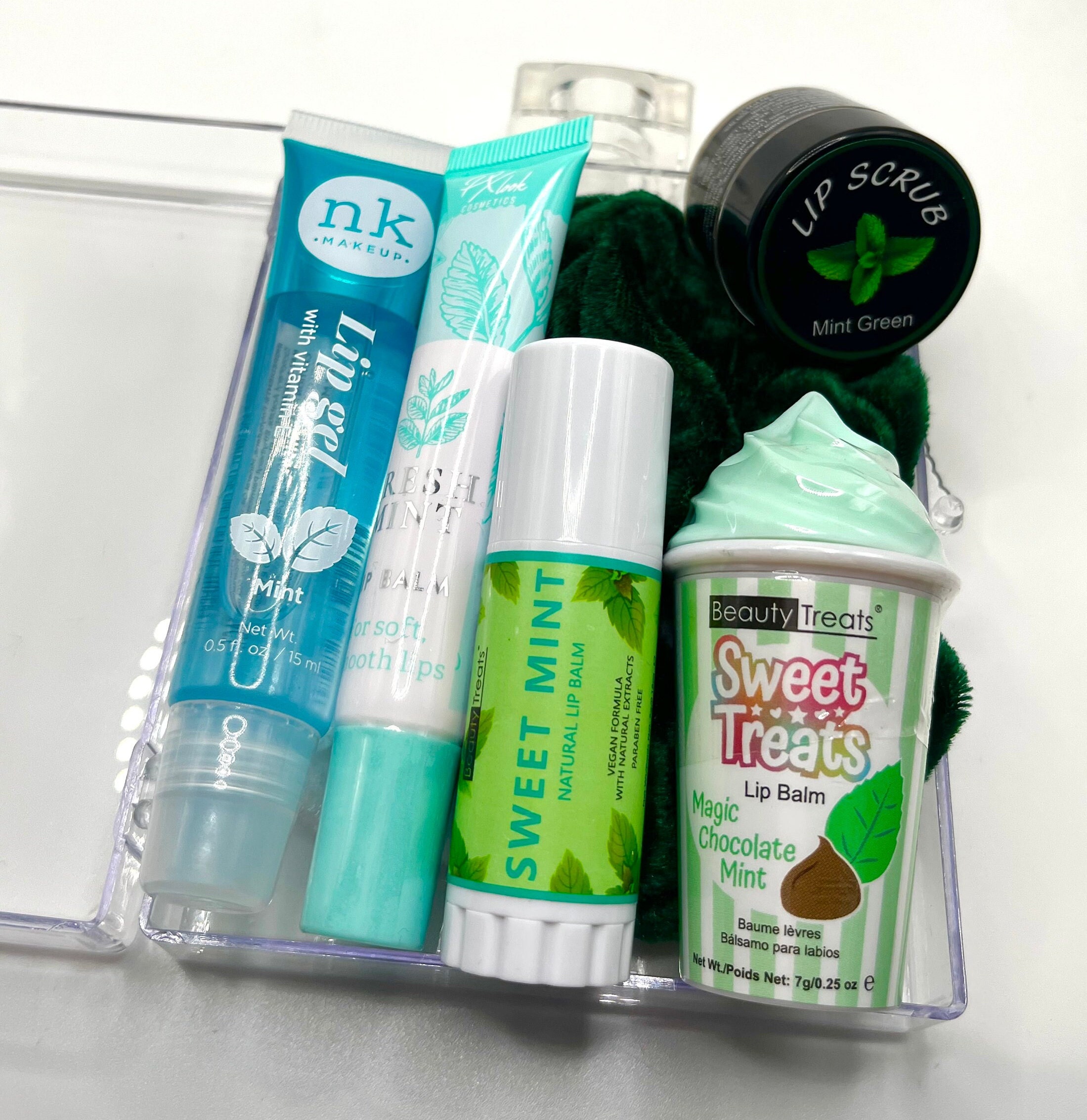 Mint Lip Care Perfume Lip Gloss Case Mint Lip Gloss Mint Etsy
