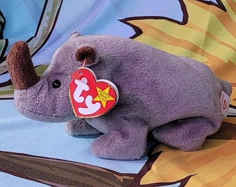 Spike / Rinoceronte / TY Beanie Babies