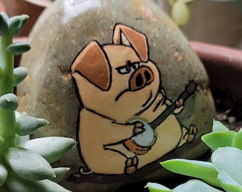Banjo Pig / Painted Rock